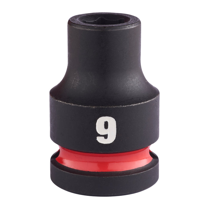 Milwaukee Nasadka udarowa HEX 1/2" krótka 9 mm