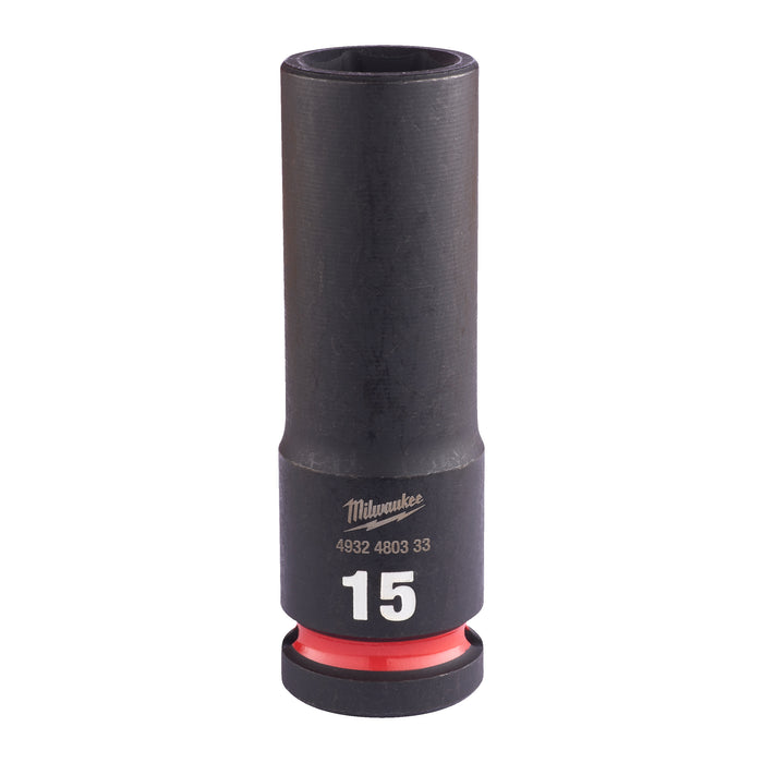 Milwaukee Nasadka udarowa HEX 1/2" długa 15 mm