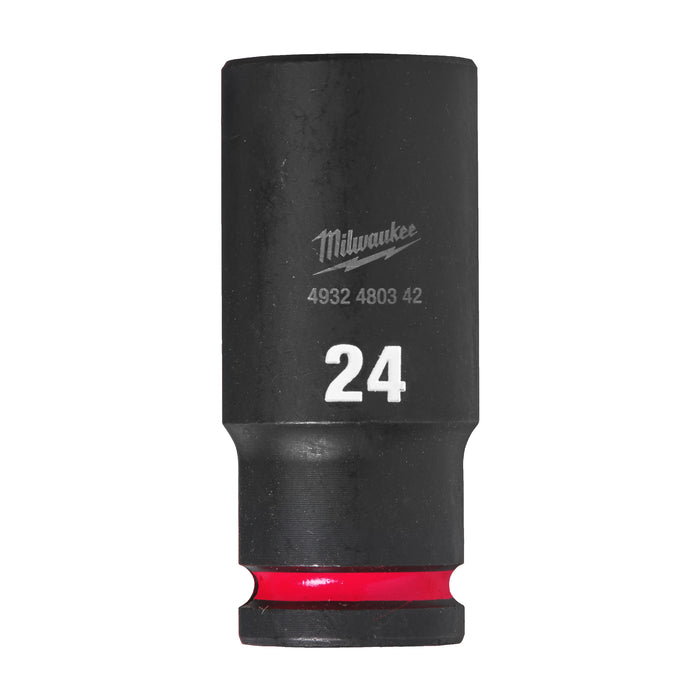 Milwaukee Nasadka udarowa HEX 1/2" długa 24 mm