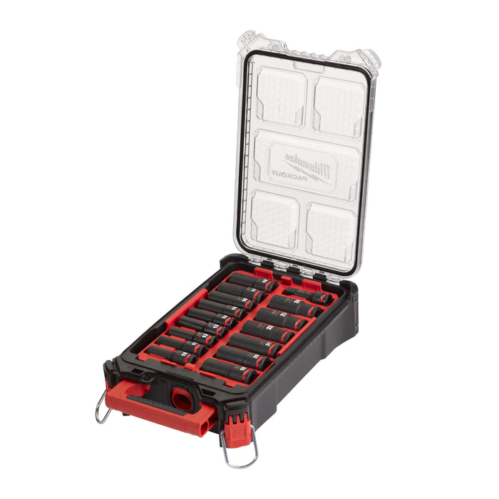 Milwaukee Zestaw promocyjny nasadek udarowych w Packout 16szt.