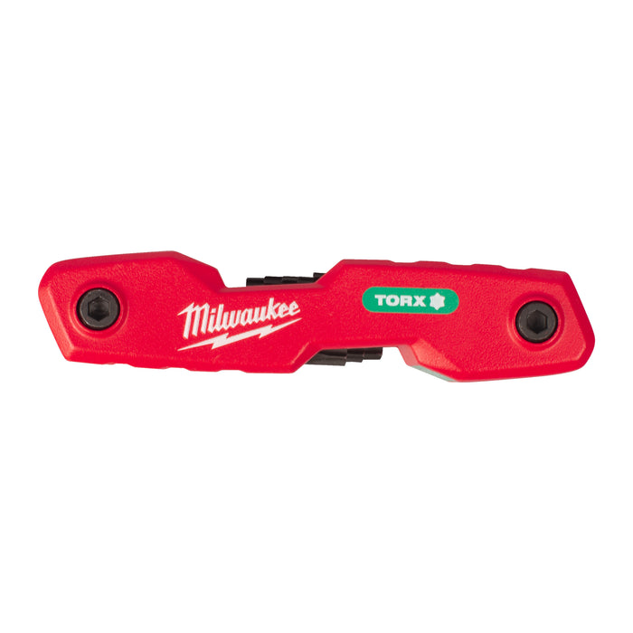 Milwaukee Zestaw składanych kluczy TORX 8 szt. (T9, T10, T15, T20, T25, T27, T30 & T40)