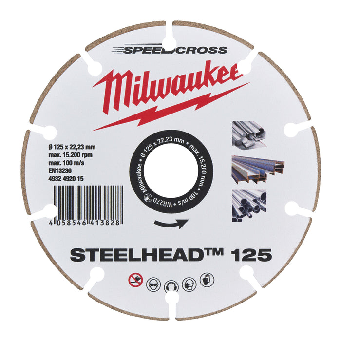 Milwaukee Tarcza diamentowa Steelhead 125 mm