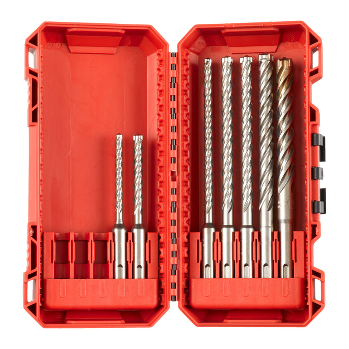 Milwaukee Zestaw wierteł do betonu SDS Plus MX4 - 7szt 4-ostrzowe 4932 4921 13
