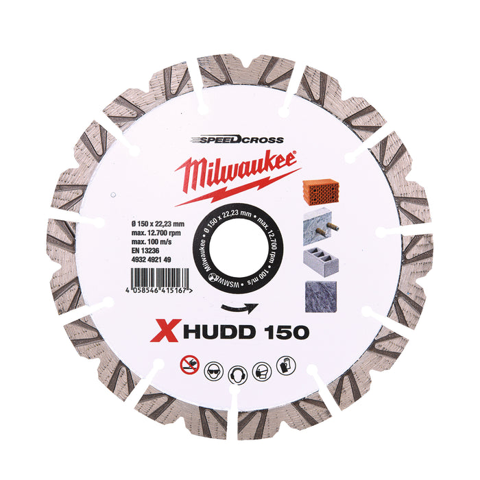 Milwaukee Tarcza Speedcross Premium XHUDD 150mm