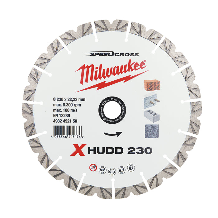 Milwaukee Tarcza Speedcross Premium XHUDD 230mm