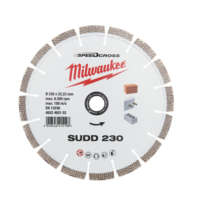 Milwaukee Tarcza Speedcross SUDD 230mm