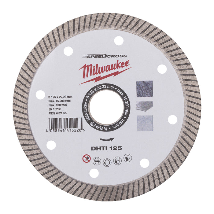 Milwaukee Tarcza SPEEDCROS DHTi 125mm
