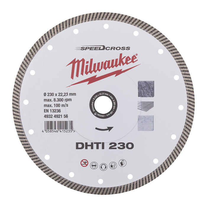 Milwaukee Tarcza SPEEDCROS DHTi 230mm