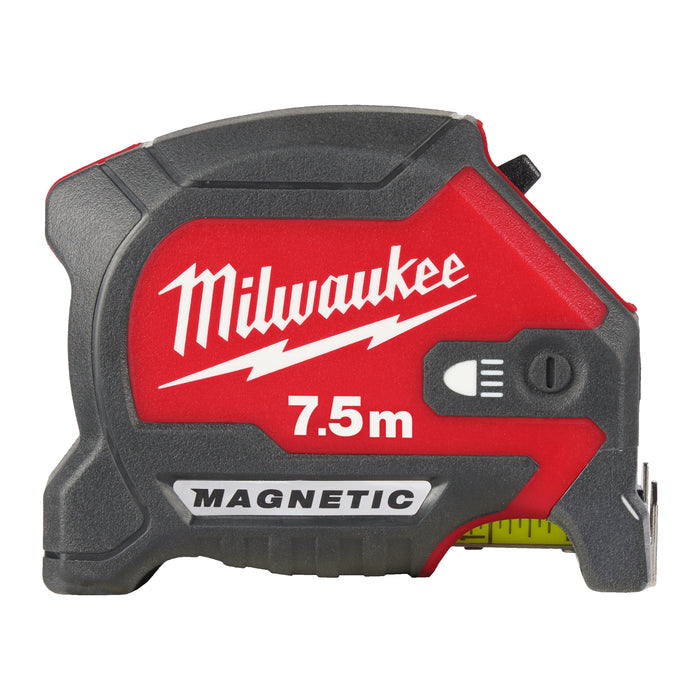 Milwaukee Taśma miernicza LED 7,5 m magnetyczna