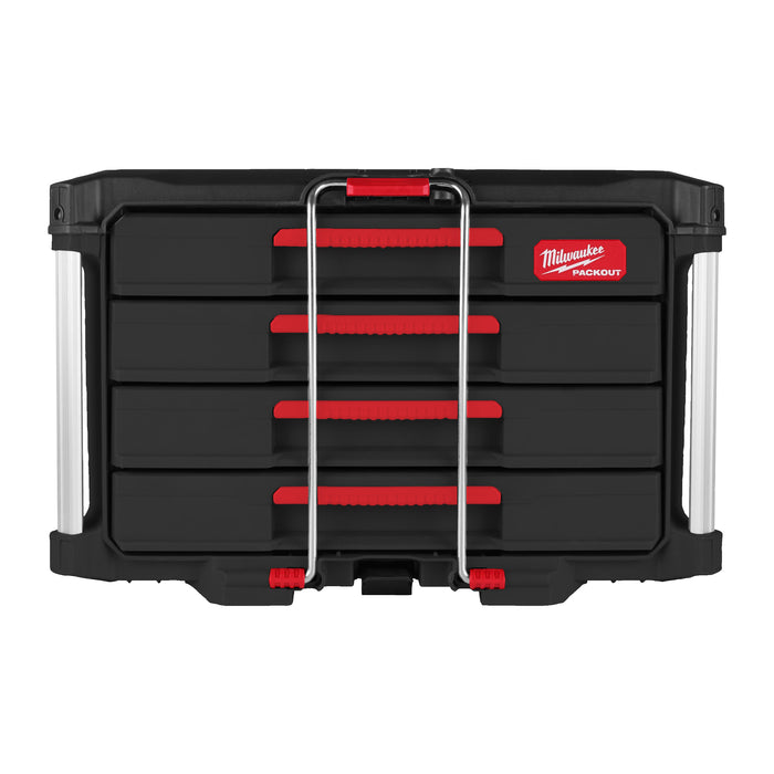 Milwaukee Skrzynia PACKOUT™ z 4 szufladami