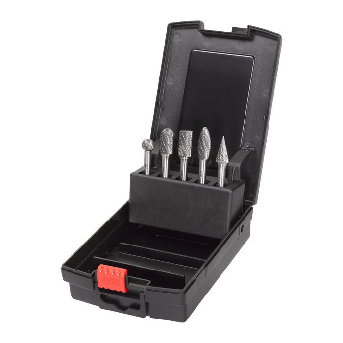 Milwaukee Zestaw frezów do metalu z TCT 6x12,7mm - 5 szt