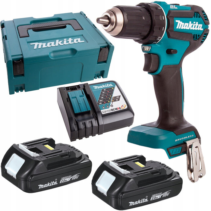 MAKITA DDF485RAJ 18V LXT wkrętarka wiertarko wkrętarka mała 50Nm, walizka