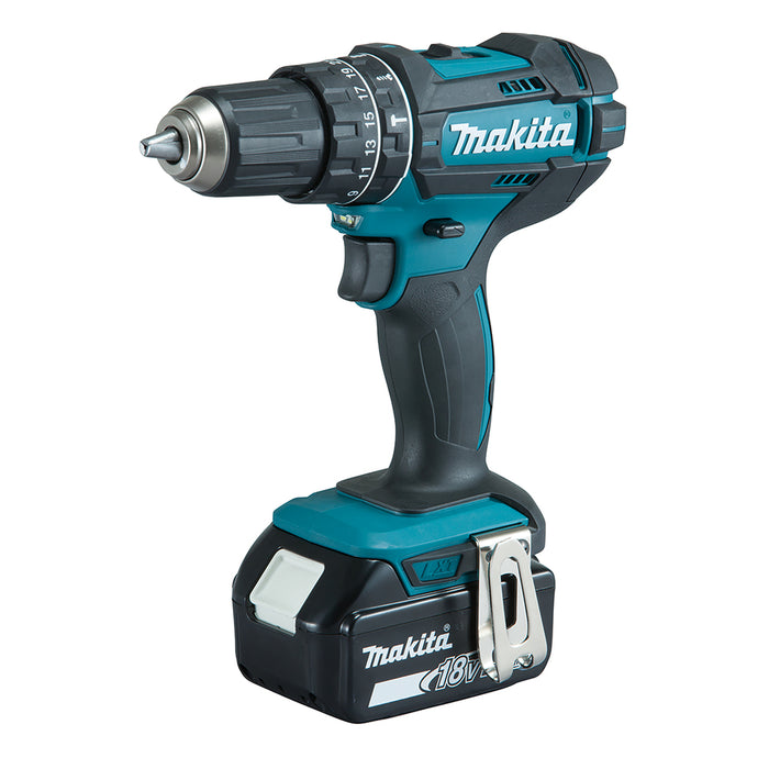 MAKITA DHP482RFJ Akumulatorowa wiertarko-wkrętarka udarowa LXT® 18V