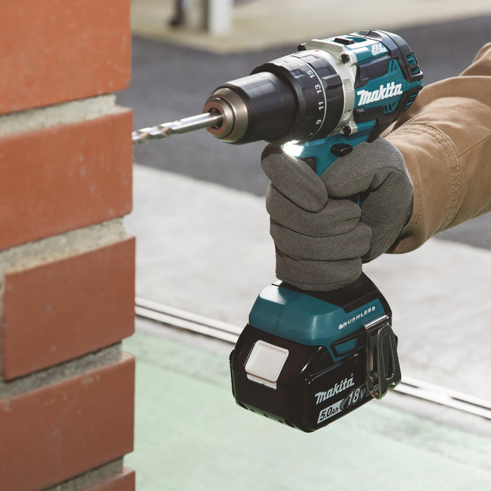 MAKITA DHP484RFJ Akumulatorowe wiertarko-wkrętarka udarowa LXT® 18V