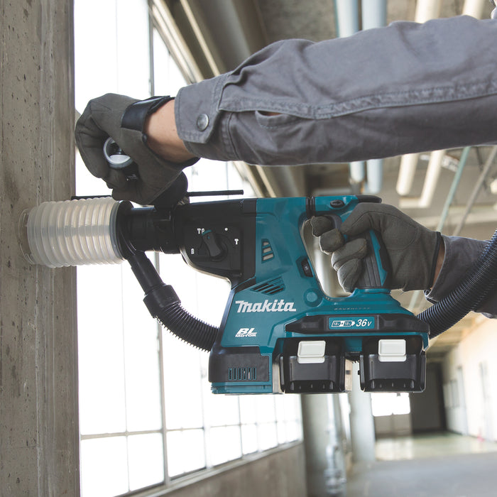 MAKITA DHR282ZU Akumulatorowa młotowiertarka LXT® 2 x 18V AWS
