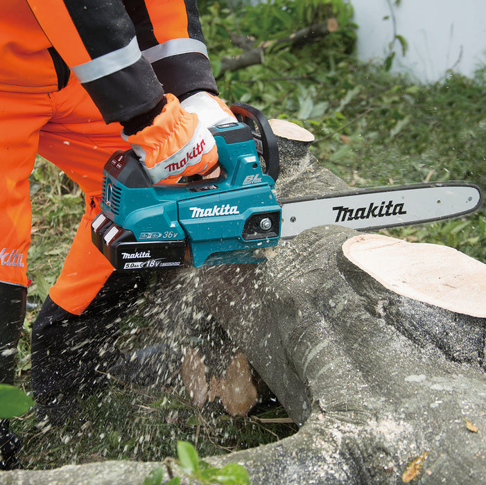 MAKITA DUC356PT2B Akumulatorowe pilarka łańcuchowa 35 cm LXT®