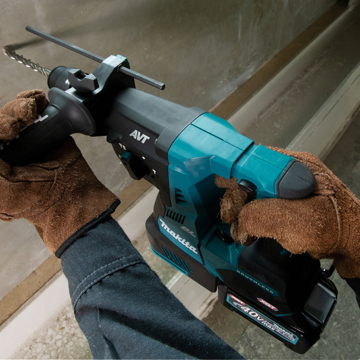 MAKITA HR004GZ01 Akumulatorowa młotowiertarka XGT®, 40V max, SDS-PLUS, 28 mm, 2,9 J