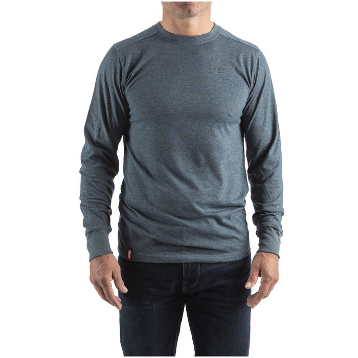 Milwaukee HTLSBLU-XL T-shirt z długim rękawem - niebieski