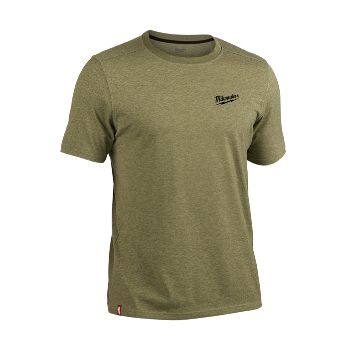 Milwaukee HTSSGN-XXL T-shirt z krótkim rękawem - zielony