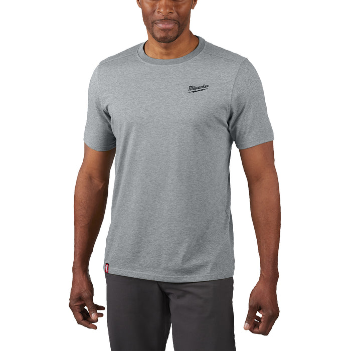 Milwaukee HTSSGR-XXL T-shirt z krótkim rękawem - szary
