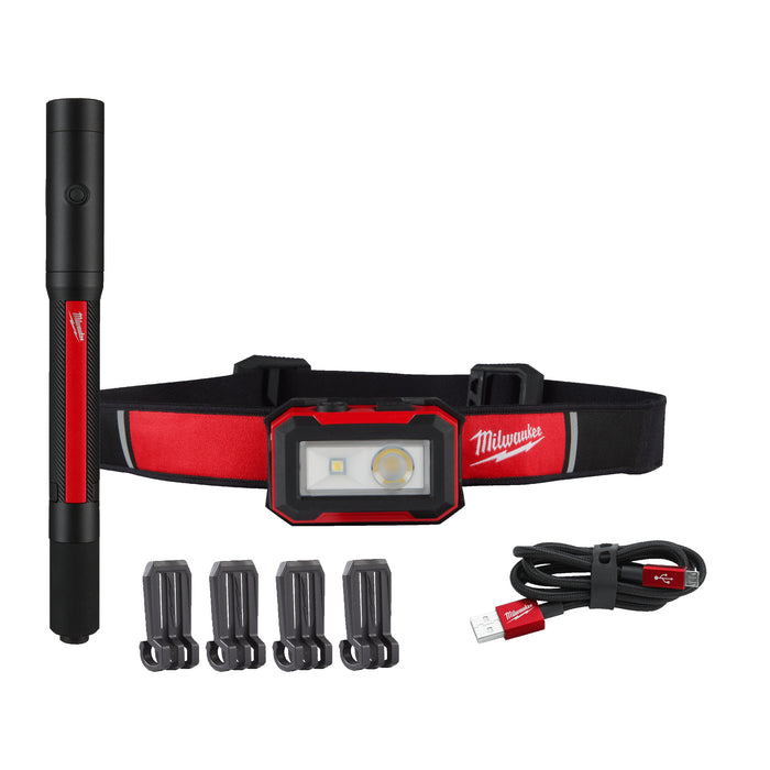Milwaukee IR HL450PL250 Zestaw promocyjny 4933492104