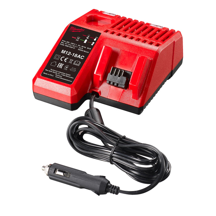 Milwaukee Ładowarka samochodowa M12-18AC 4932 4592 05