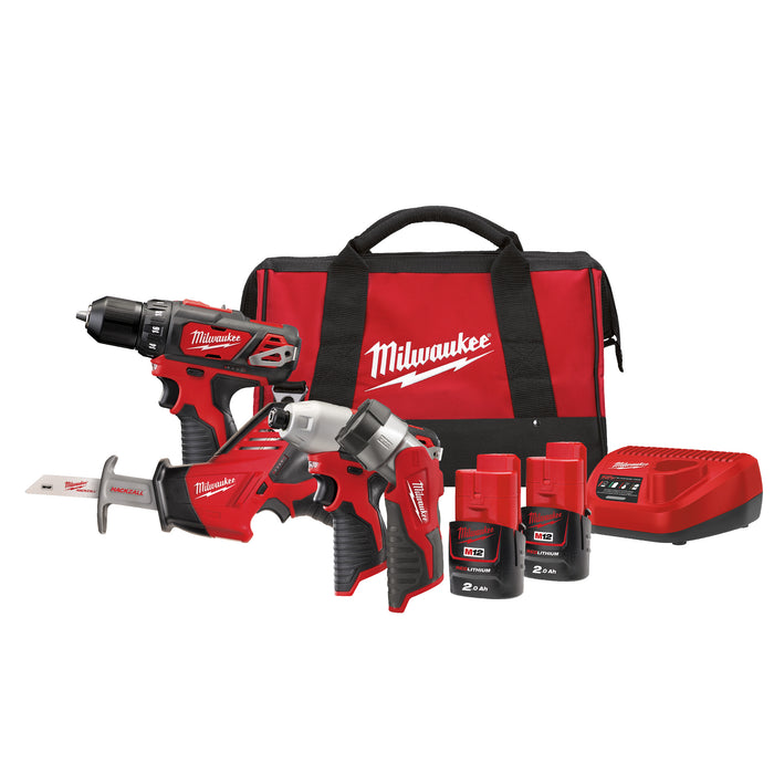 Milwaukee M12BPP4A-202B-ZESTAW