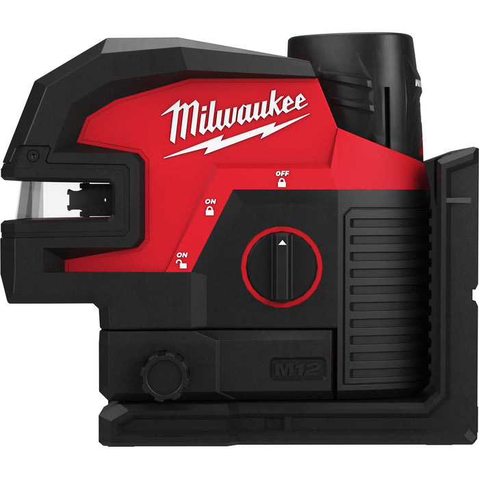 Milwaukee Laser 4-punktowy M12CLL4P-301C 4933 4792 03