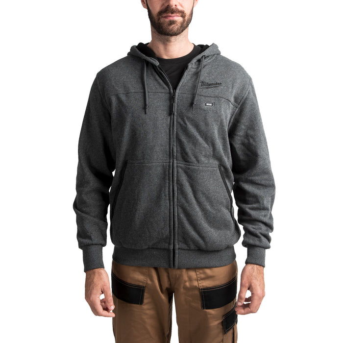 Milwaukee M12HHGREY3-0-XL-BLUZA PODGRZEWANASZARA