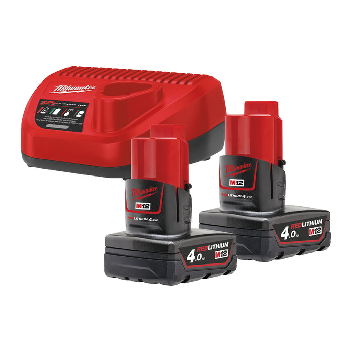 Milwaukee Zestaw startowy M12NRG-402 4933 4592 11