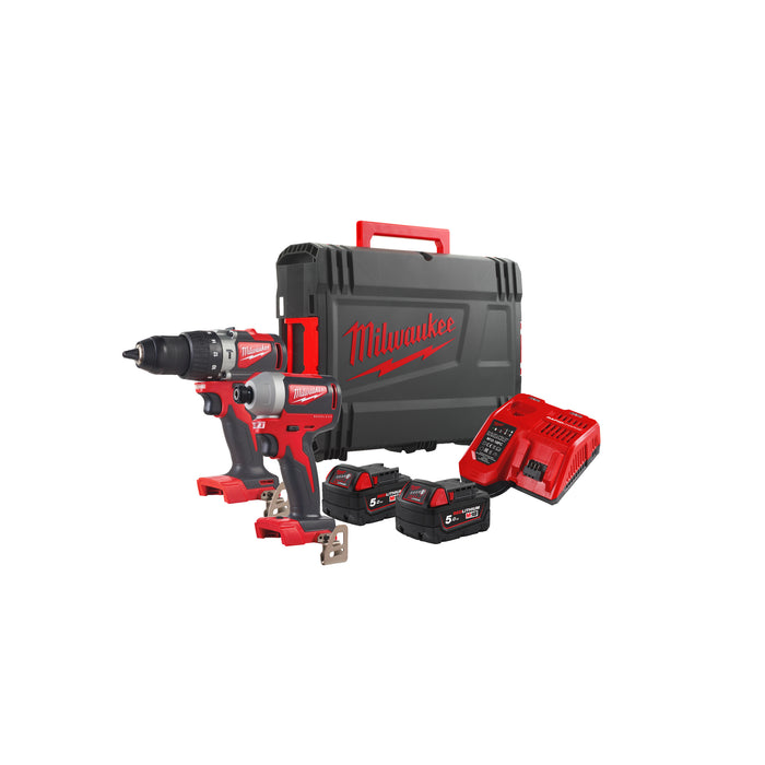 Milwaukee Zestaw M18BLPP2A2-502X M18BLPD2+M18BLID2 4933 4645 22