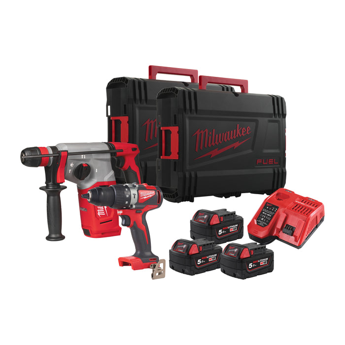 Milwaukee M18BLPP2C2-503XEU ZESTAW POWERPACK 4933492527