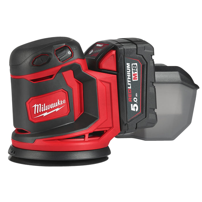 Milwaukee Szlifierka mimośrodowa M18BOS125-502B 4933 4642 29