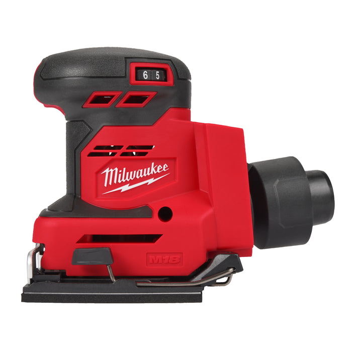 Milwaukee Szlifierka oscylacyjna kwadratowa M18BQSS-0 4933 4799 66