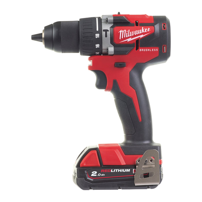 Milwaukee Wiertarko-wkrętarka udar. M18CBLPD-202C 4933 4643 20