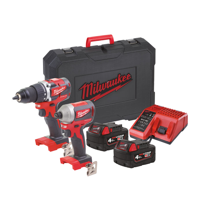 Milwaukee Zestaw M18CBLPP2B-402C (M18CBLDD+M18CBLID) 4933 4645 93