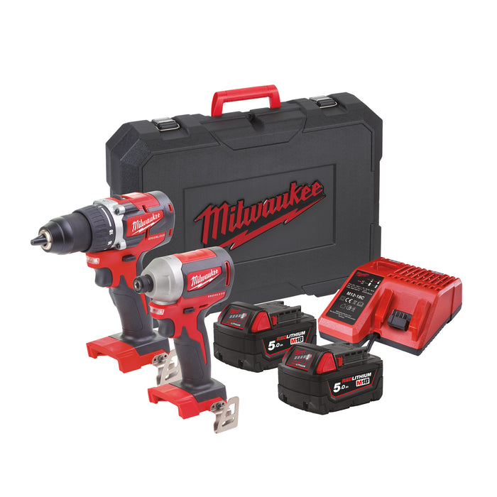 Milwaukee Zestaw M18CBLPP2B-502C 4933 4647 18