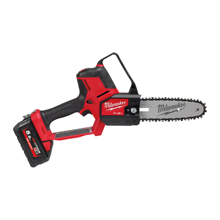 Milwaukee M18FHS20-552 HATCHET™ Pilarka łańcuchowa do gałęzi 20 cm 4933480118