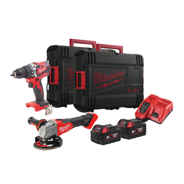 Milwaukee Zestaw M18FPP2BG-502XEU 4933 4925 22