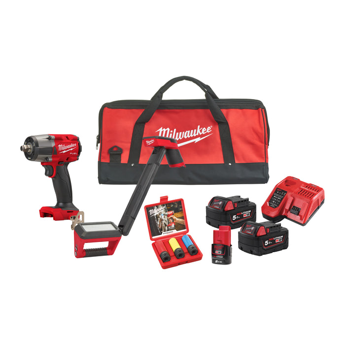 Milwaukee M18FPP2BH-523BEU ZESTAW POWERPACK 4933492523