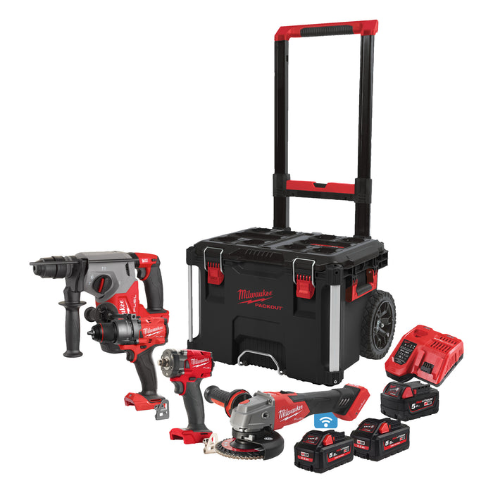 Milwaukee M18FPP4C-555T ZESTAW POWERPACK 4933492525
