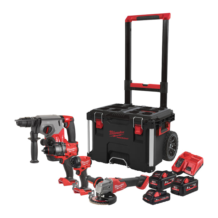 Milwaukee M18FPP4E-555T ZESTAW POWERPACK 4933492530