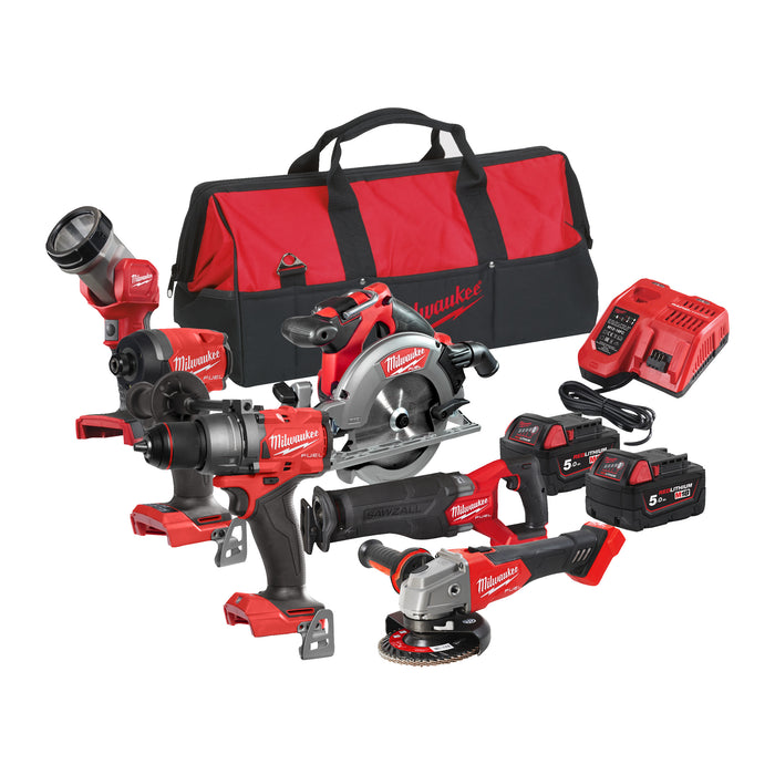 Milwaukee M18FPP6E3-502B ZESTAW POWERPACK 4933480874
