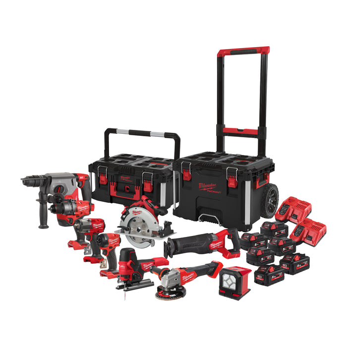 Milwaukee M18FPP9A-555T ZESTAW POWERPACK 4933492524