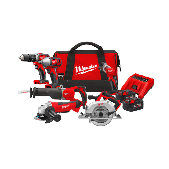 Milwaukee Zestaw powerpack M18PP6B-502B 4933 4510 38