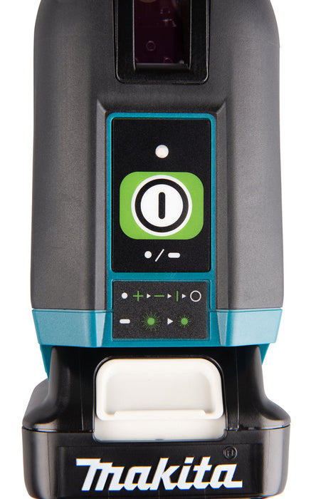 MAKITA SK106GDZ Akumulatorowe laser krzyżowo-punktowy CXT® (zielony)