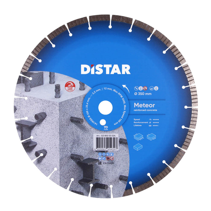 DISTAR Tarcza diamentowa do betonu METEOR 350x3,2x25,4 12385055024