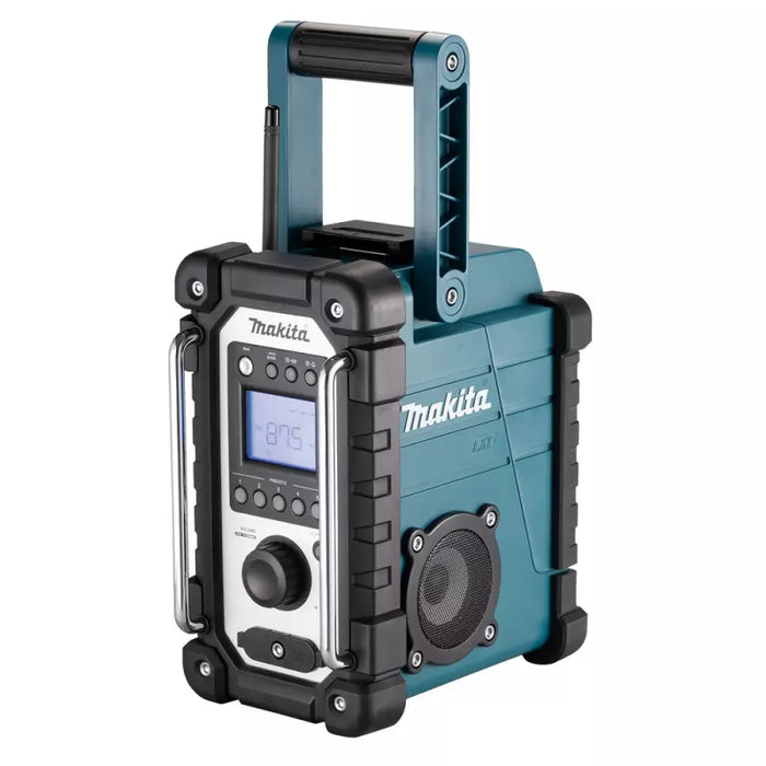 MAKITA DMR116 Radio odbiornik radiowy FM AM LXT 14,4V LXT 18V Seria G 14,4V Seria G 18V IP64 230V