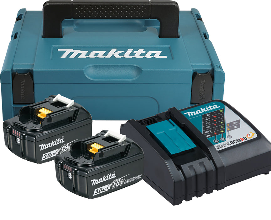 MAKITA Zestaw zasilający 197952-5 LXT 18V ładowarka DC18RC + 2 x akumulator BL1830B