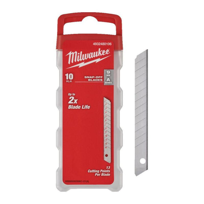 Milwaukee Wymienne ostrze łamane, 9 mm (10 szt.) 4932 4801 06